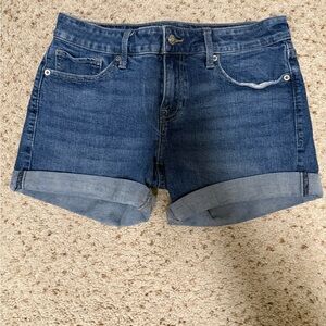 Lucky Brand Dark Blue Jean Shorts